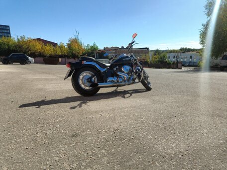 1999 Yamaha XVS400 Drag Star, чёрный, 330000 рублей, вид 4