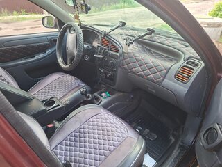 2007 Chevrolet Lanos I, красный, 160000 рублей, вид 4