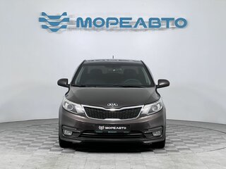 2016 Kia Rio III Рестайлинг, коричневый, 990000 рублей, вид 2