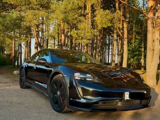 2021 Porsche Taycan 4S Cross Turismo I, чёрный, 5914101 рублей, вид 2