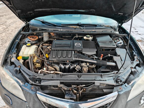 2008 Mazda 3 I (BK) Рестайлинг, чёрный, 450000 рублей - вид 10