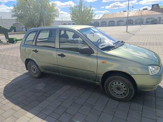 2008 Lada (ВАЗ) Kalina I, зелёный, 215000 рублей, вид 3