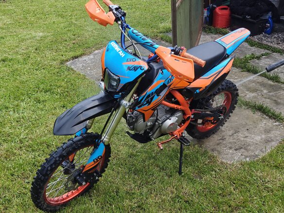 2021 Kayo Evolution K125EM, чёрный, 77000 рублей