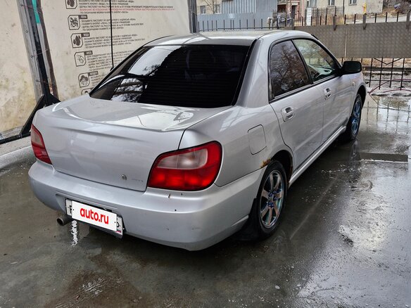 2004 Subaru Impreza II Рестайлинг 1, серый, 380000 рублей - вид 5