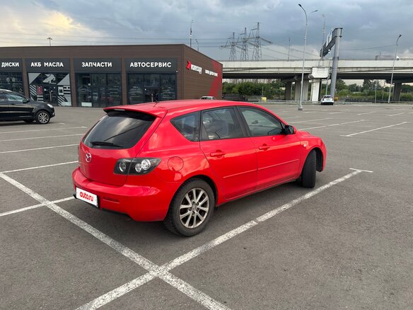 2008 Mazda 3 I (BK) Рестайлинг, красный, 575000 рублей - вид 7