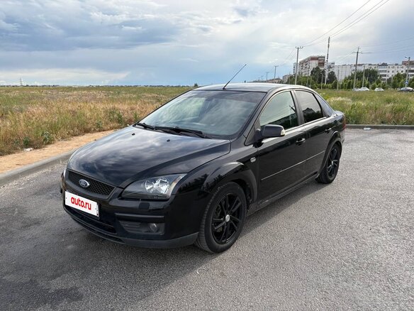 2007 Ford Focus II, чёрный, 440000 рублей
