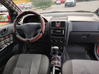 2007 Hyundai Getz I Рестайлинг, красный, 275000 рублей, вид 5