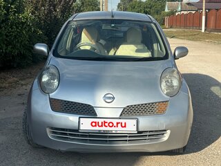2003 Nissan March III (K12), серебристый, 305000 рублей, вид 2