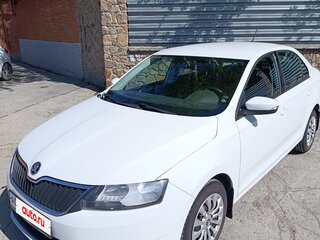 2018 Skoda Rapid I Рестайлинг, белый, 1110000 рублей, вид 1