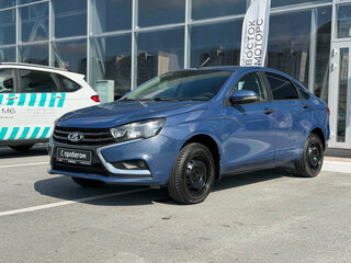 2016 Lada (ВАЗ) Vesta I, синий, 500000 рублей, вид 1