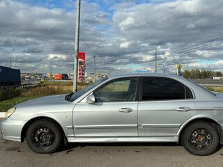 2007 Hyundai Sonata ТагАЗ IV (EF) Рестайлинг, серебристый, 315000 рублей, вид 5