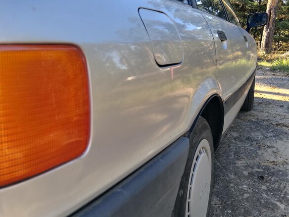 1990 Audi 80 IV (B3), серебристый, 150000 рублей - вид 16