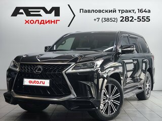 2017 Lexus LX 570 III Рестайлинг 2, чёрный, 8300000 рублей, вид 1