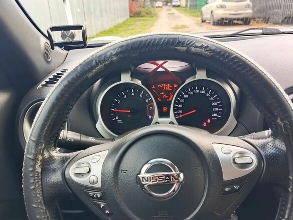 2014 Nissan Juke I, фиолетовый, 1150000 рублей - вид 6