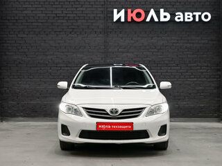 2012 Toyota Corolla X (E140, E150) Рестайлинг, белый, 1250000 рублей, вид 2