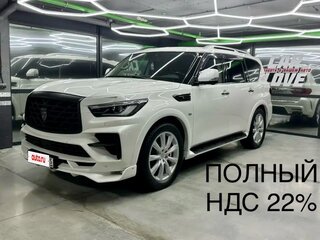 2018 Infiniti QX80 I Рестайлинг 2, белый, 3949999 рублей, вид 1