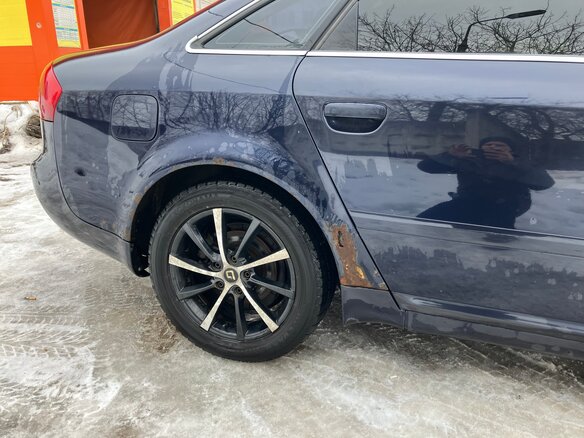 2003 Audi A6 II (C5) Рестайлинг, синий, 650000 рублей - вид 5