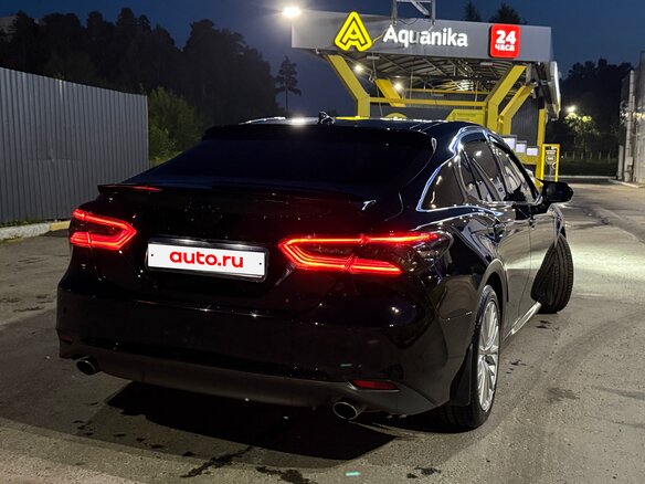 2019 Toyota Camry VIII (XV70), чёрный, 2950000 рублей - вид 6