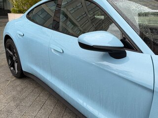 2022 Porsche Taycan I, голубой, 5400000 рублей, вид 2