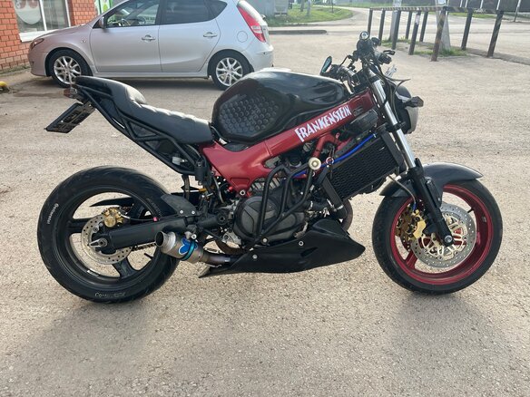 1999 Honda VTR 1000, чёрный, 340000 рублей - вид 5