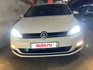 2013 Volkswagen Golf VII, белый, 900000 рублей, вид 3