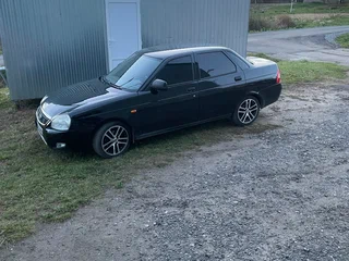 2008 Lada (ВАЗ) Priora I, синий, 270000 рублей, вид 1