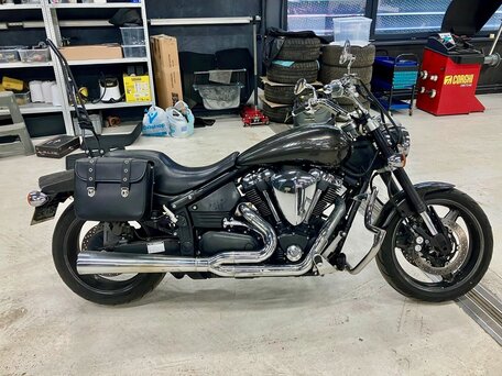 2002 Yamaha XV 1700 Warrior, зелёный, 506000 рублей, вид 2
