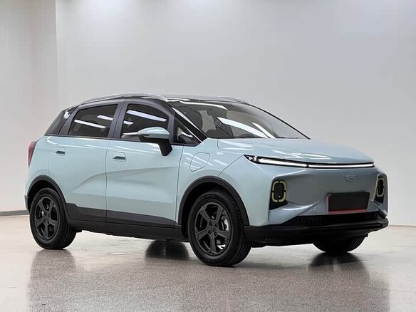 2023 Geely Geometry E 39.4 kWh, голубой - вид 2