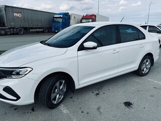 2021 Volkswagen Polo VI, белый, 1705000 рублей, вид 4