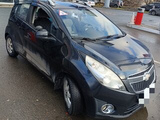 2011 Chevrolet Spark III, чёрный, 660000 рублей, вид 3