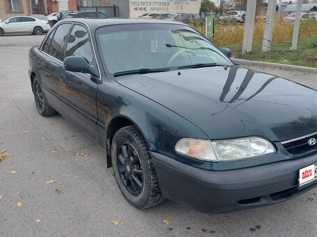 1995 Hyundai Sonata III, зелёный, 180000 рублей, вид 5