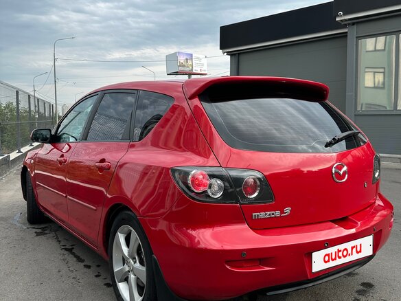 2006 Mazda 3 I (BK) Рестайлинг, красный, 550000 рублей - вид 7
