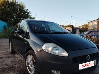 2006 Fiat Punto III Grande Punto, чёрный, 240000 рублей, вид 2