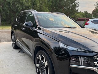 2021 Hyundai Santa Fe IV, чёрный, 3850000 рублей, вид 3