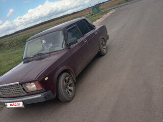 2008 Lada (ВАЗ) 2107, пурпурный, 95000 рублей, вид 1