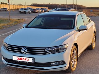 2016 Volkswagen Passat B8, белый, 1550000 рублей, вид 2