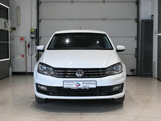 2016 Volkswagen Polo V Рестайлинг, белый, 750000 рублей, вид 2