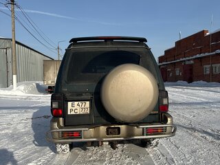 1998 Mitsubishi Pajero II Рестайлинг, зелёный, 1300000 рублей, вид 3