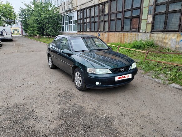 1999 Opel Vectra B Рестайлинг, зелёный, 210000 рублей - вид 4