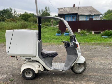 2000 Honda Gyro, белый, 30000 рублей, вид 1