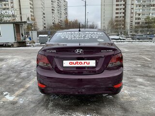 2013 Hyundai Solaris I, фиолетовый, 850000 рублей, вид 5