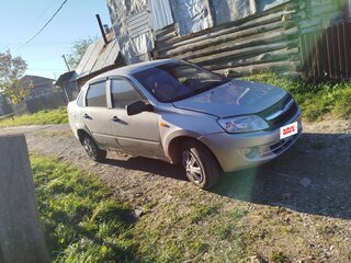 2012 Lada (ВАЗ) Granta I, серебристый, 170000 рублей, вид 3