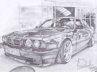 1995 BMW 5 серии 525i III (E34), серебристый, 500000 рублей, вид 1