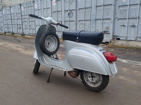 1969 Vespa S 50, серебристый, 249000 рублей, вид 4