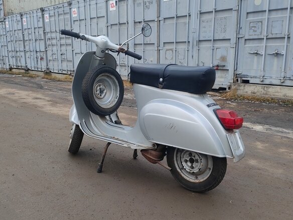 1969 Vespa S 50, серебристый, 249000 рублей - вид 3