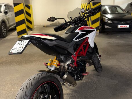 2014 Ducati Hypermotard, белый, 735000 рублей, вид 4