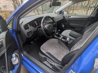 2014 Volkswagen Golf VII, синий, 1290000 рублей, вид 5