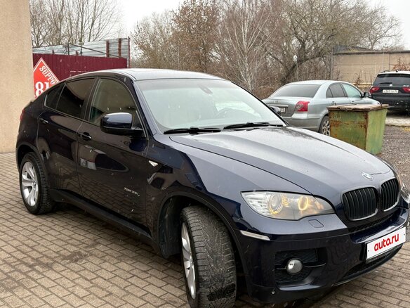 2012 BMW X6 35i 8-speed I (E71), синий, 2000000 рублей - вид 2