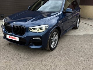 2018 BMW X3 30i xDrive III (G01), синий, 3770000 рублей, вид 2