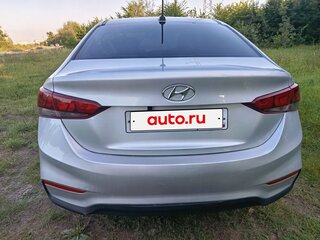 2018 Hyundai Solaris II, жёлтый, 740000 рублей, вид 4